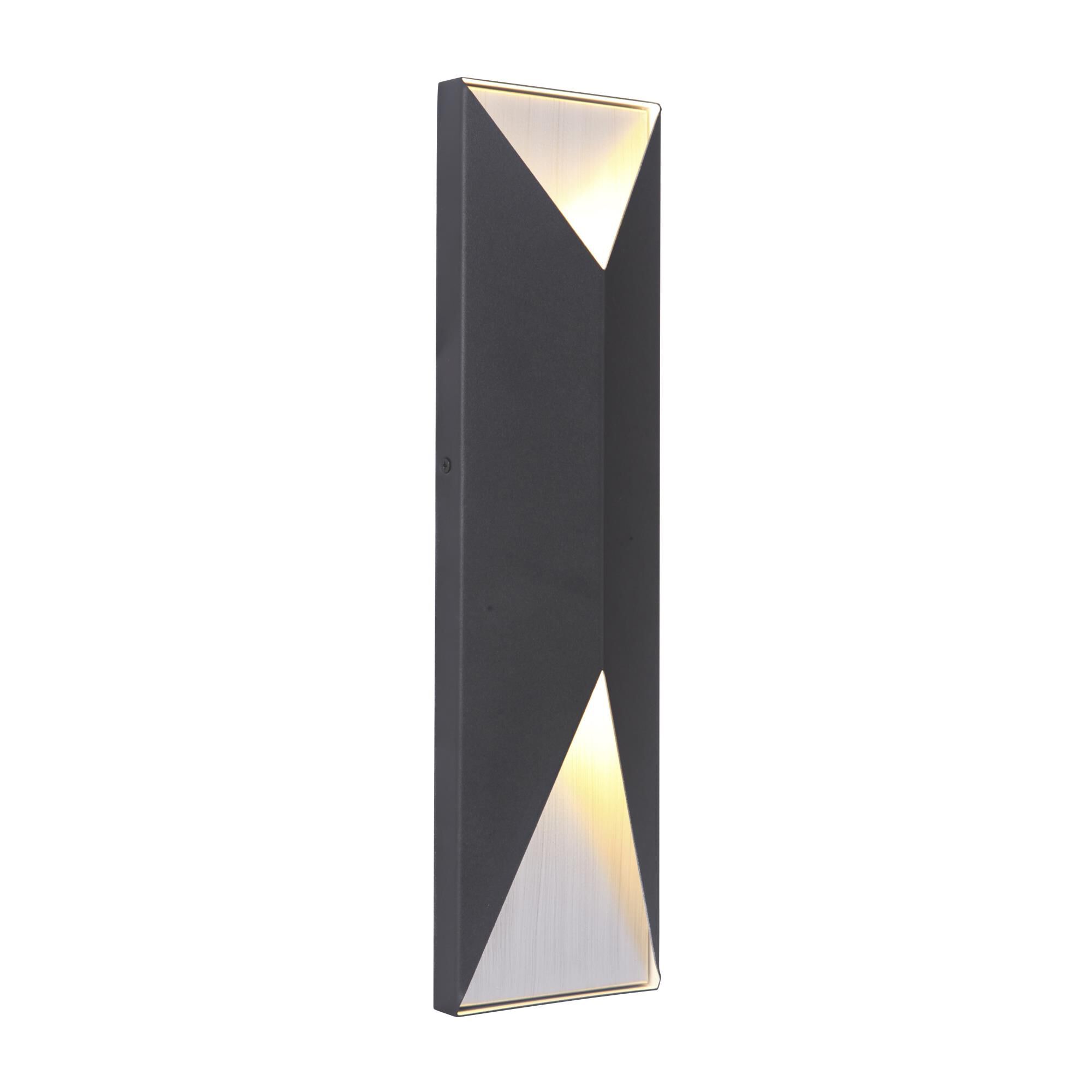 Peak 18 Inch Tall 2 Light LED Outdoor Wall Light by Craftmade
